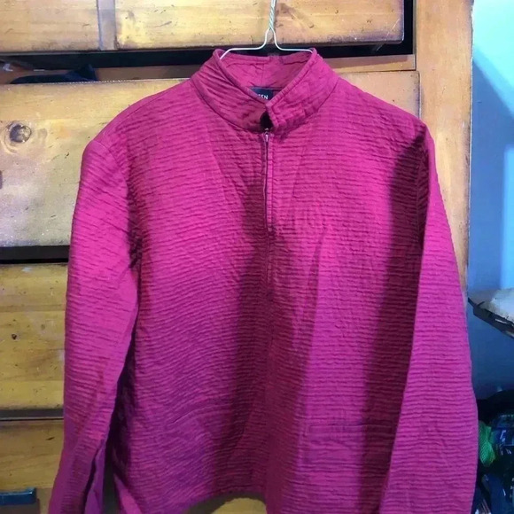 Eileen fisher small jacket red - Picture 1 of 2